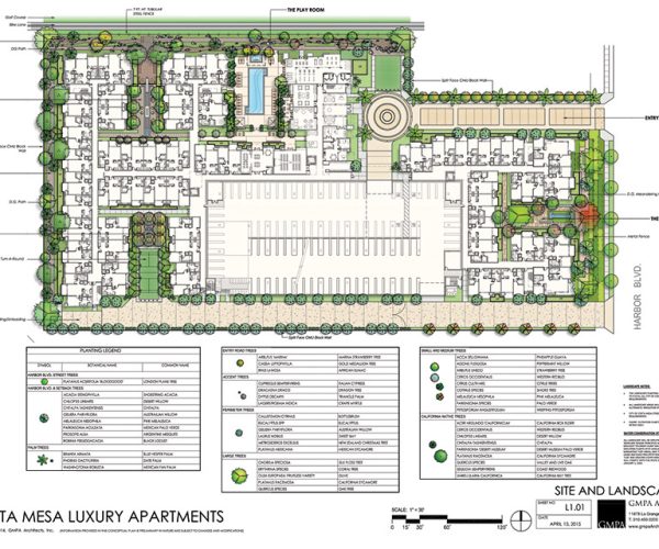 Harbor Blvd Site Plan